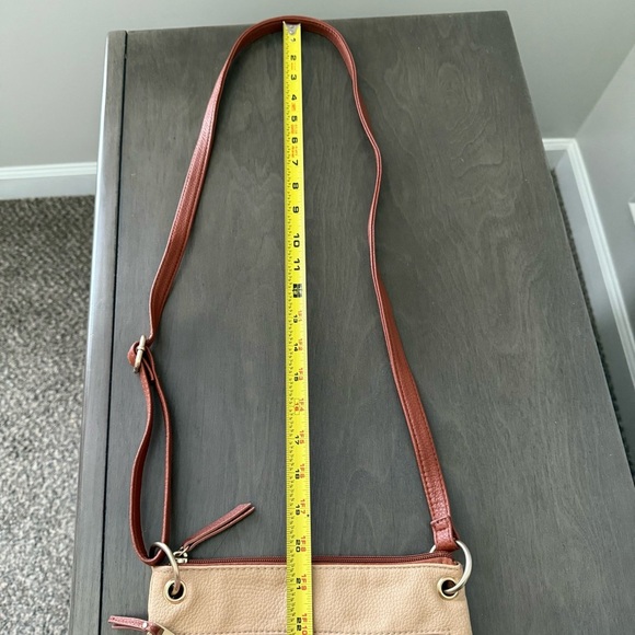 Time And True Crossbody Bag Tan/Beige/Brown Purse - Picture 9 of 9